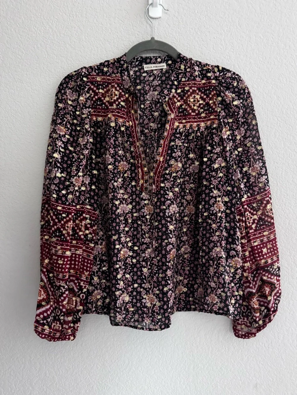 ULLA JOHNSON - Constance Blouse 0 - Picture 2 of 6